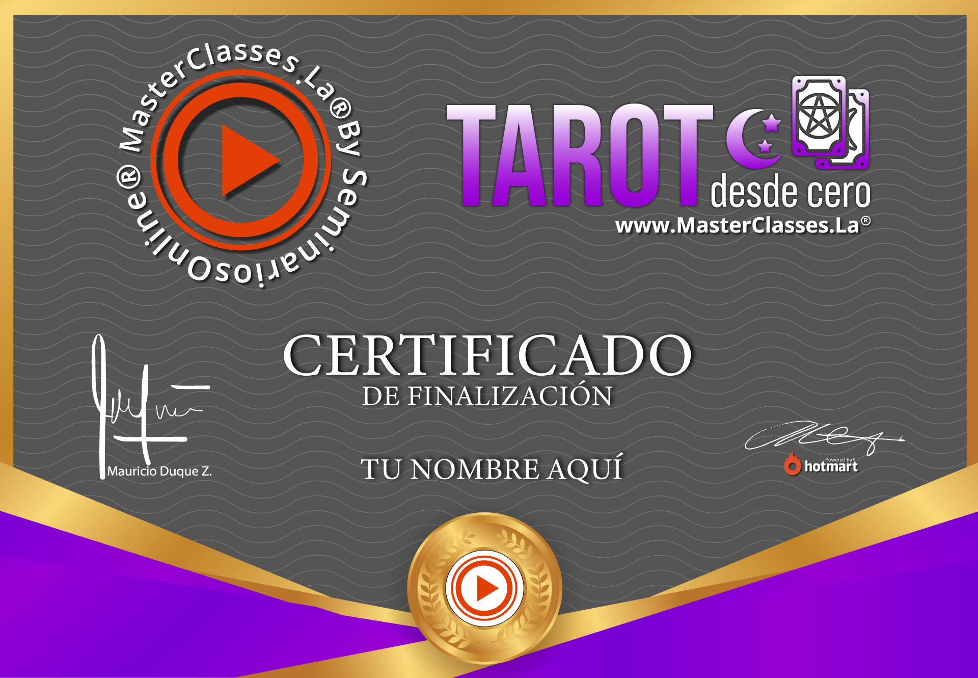 CERTIFICADO